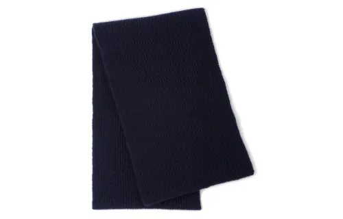 PRADA Knit Scarves Men's Dark Blue