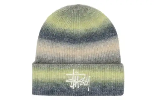 Stussy Spray Stripe Cuff Beanie