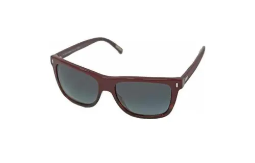 DIOR Acetate Irregular Shape Sunglasses Men's Red