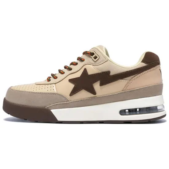 A BATHING APE® Road STA #1 Leather Sneakers