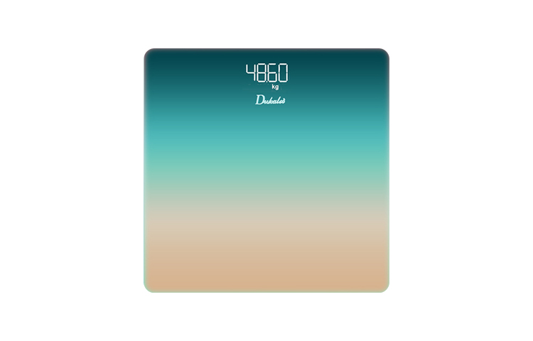 DUKALE'S Weight scale gradient color home smart Bluetooth electronic scale human body professional scale BH23T