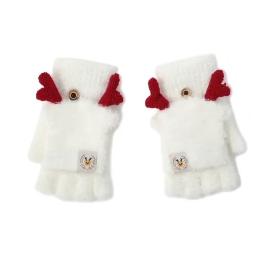 FREE RABBITⅡ Plush Thermal Half Sleeve Set Unisex