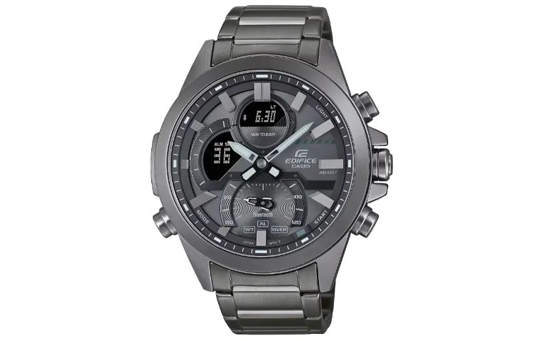 CASIO Men EDIFICE Gray Watch ECB-30DC-1B