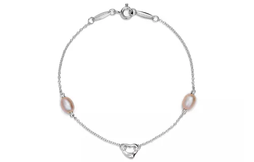TIFFANY & CO. Sterling Silver Bracelets Unisex Silver