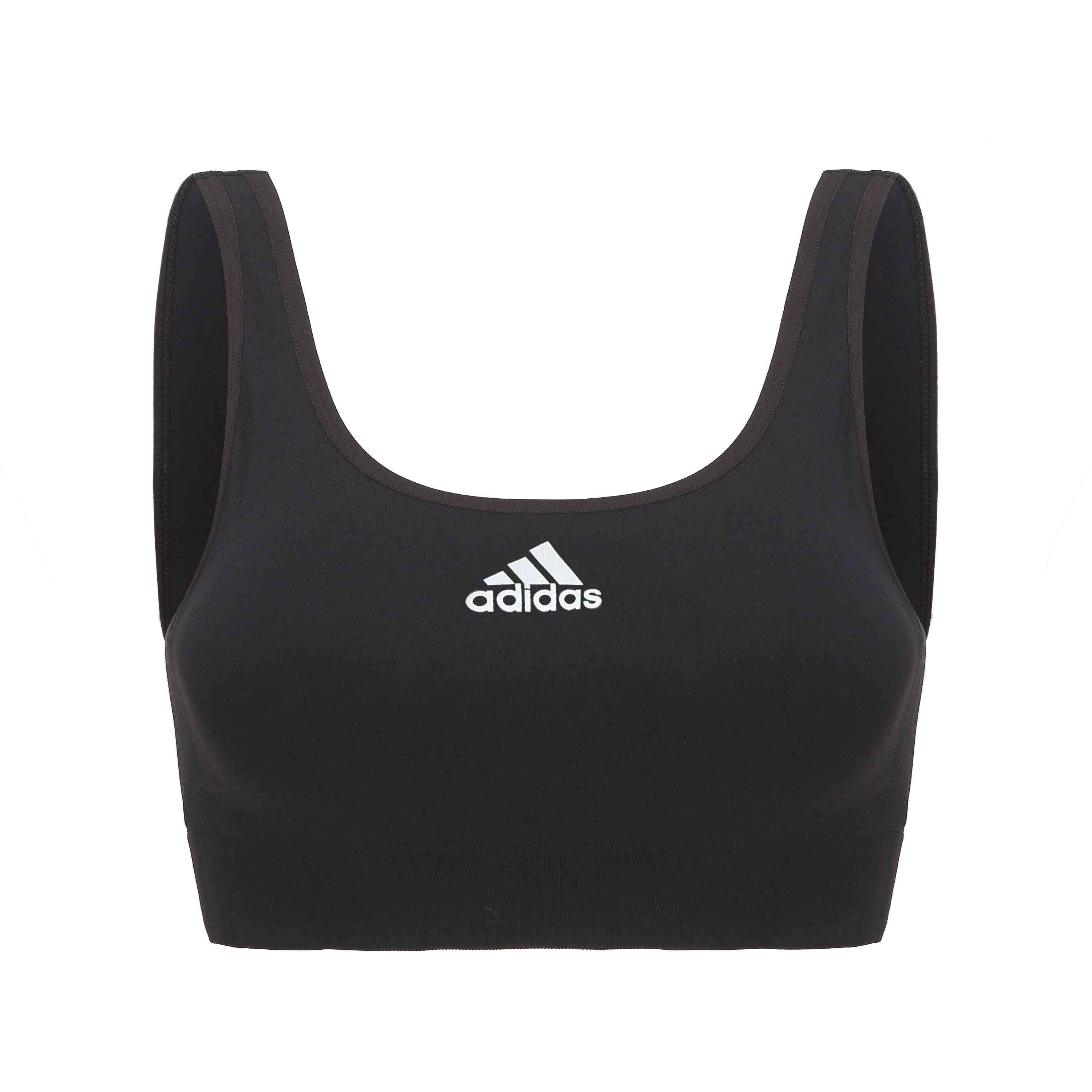 Женский спортивный топ adidas (черный)