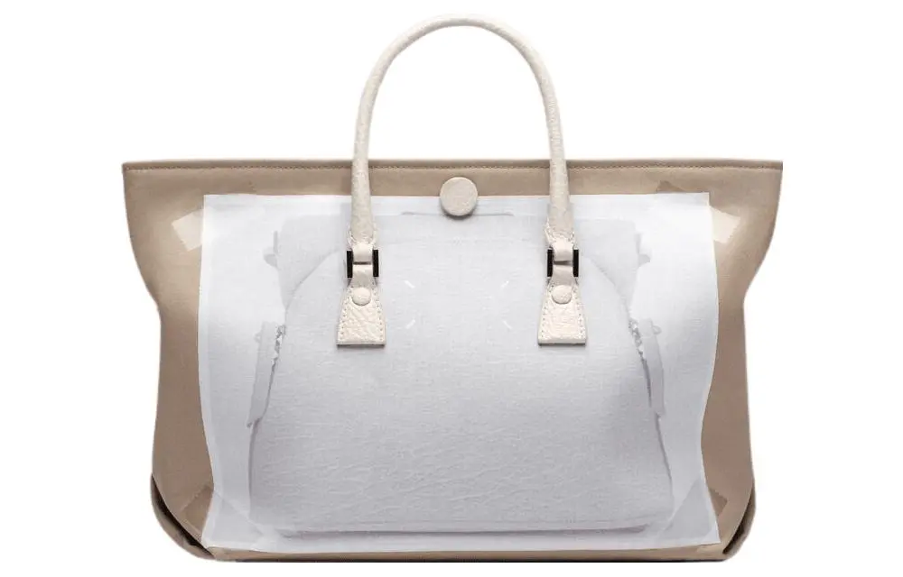Maison Margiela Mini 5AC Trompe L'oeil Printed Top Handle Bag