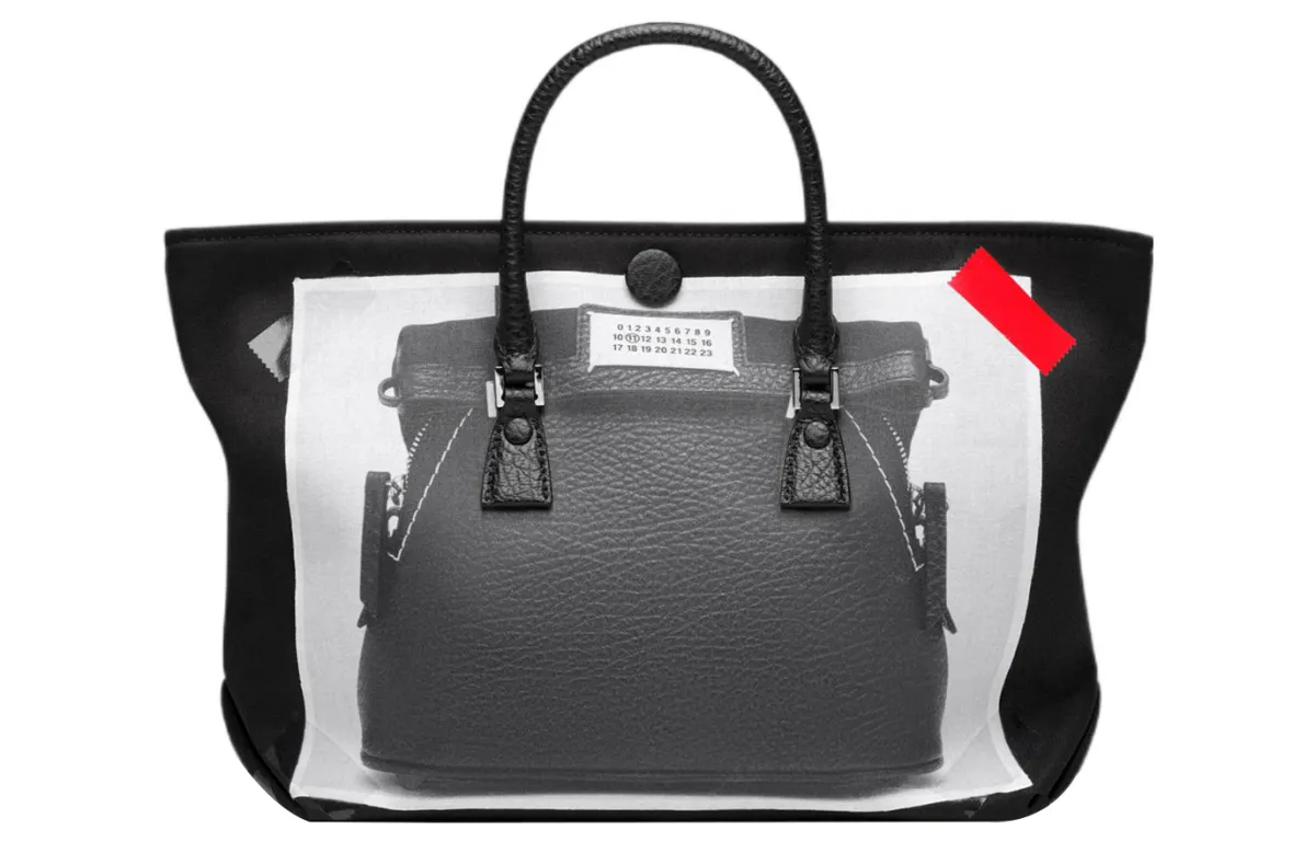 Maison Margiela Micro 5AC Trompe l'oeil Top handle Bag