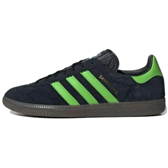 Adidas Samba Deco SPZL Black Lucid Lime