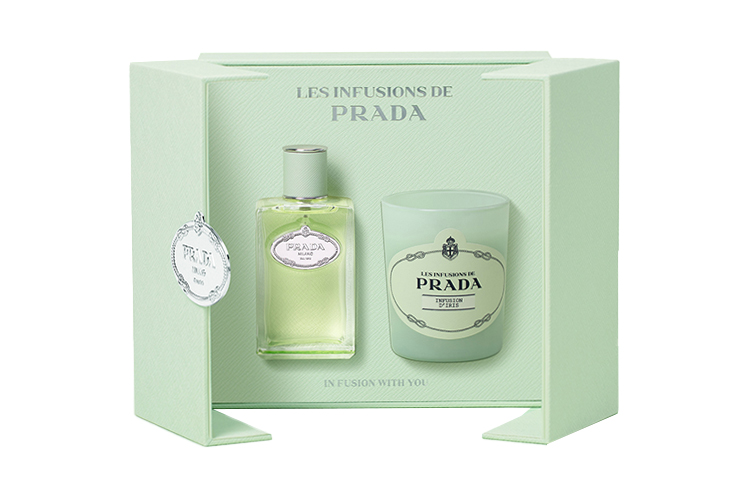 PRADA Prada, perfume, candle, gift box, fresh set