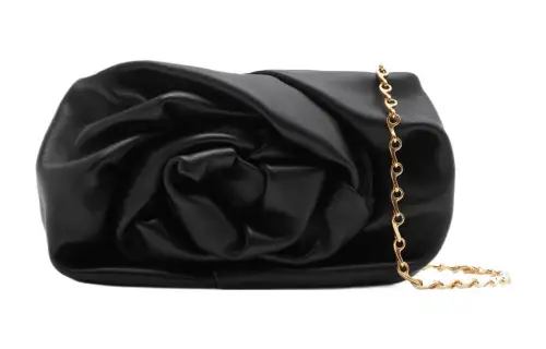 Burberry Lambskin Clutch Women's Black