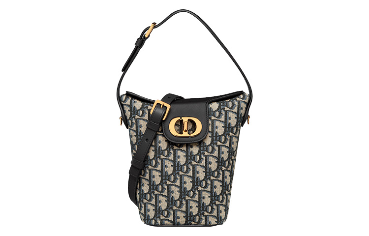 Женская сумка Dior 30 Montaigne (синяя)