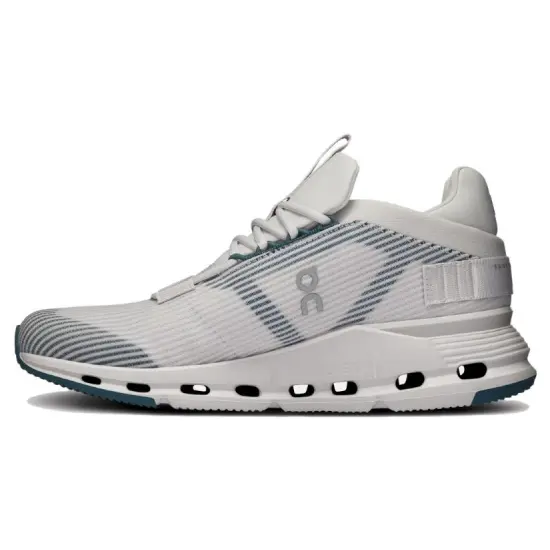 On Cloudnova Anti Slip Wear Resistant Low Top Casual Shoes Women's Gray