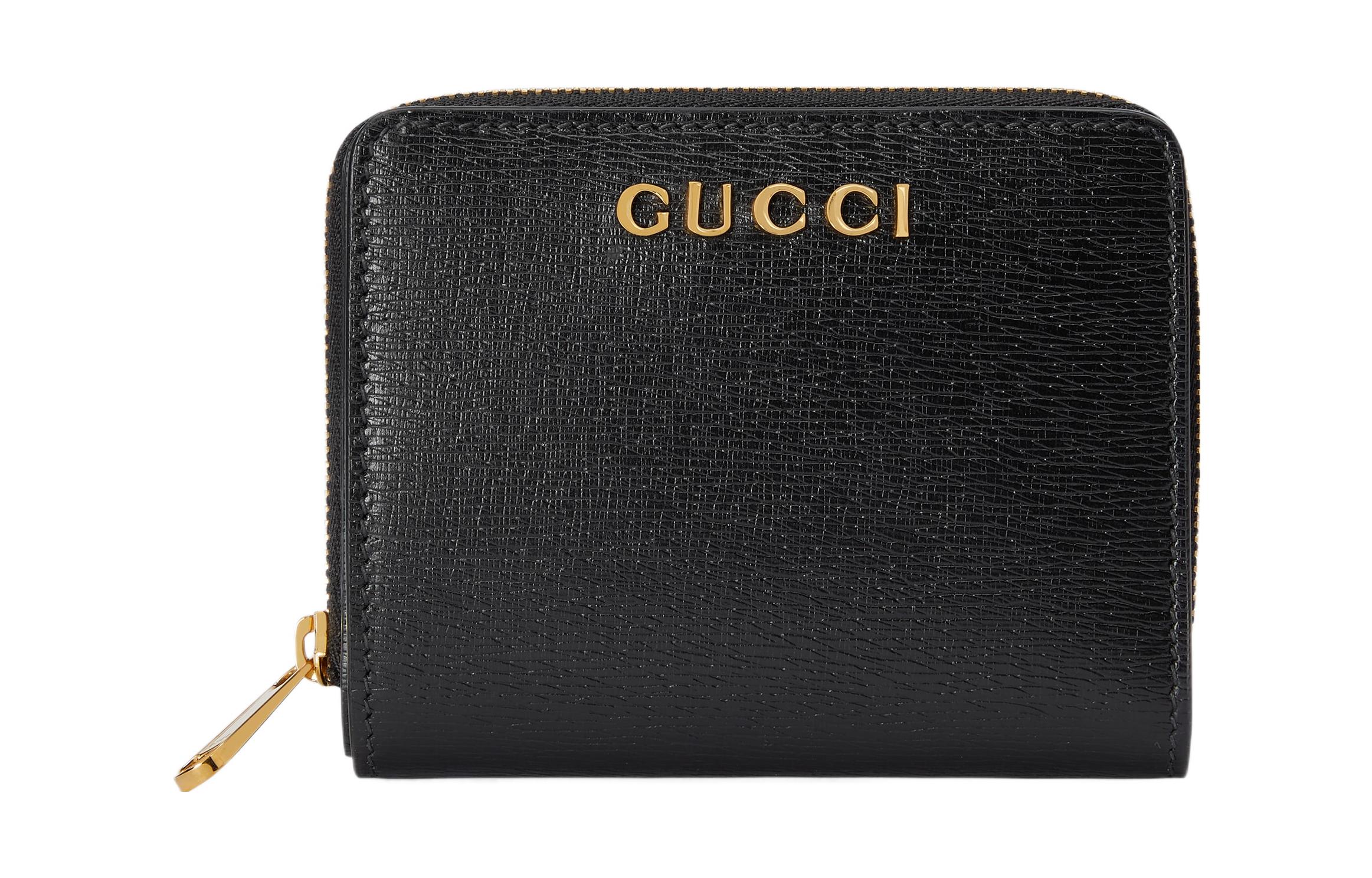 Женский кошелек Gucci Script (черный)