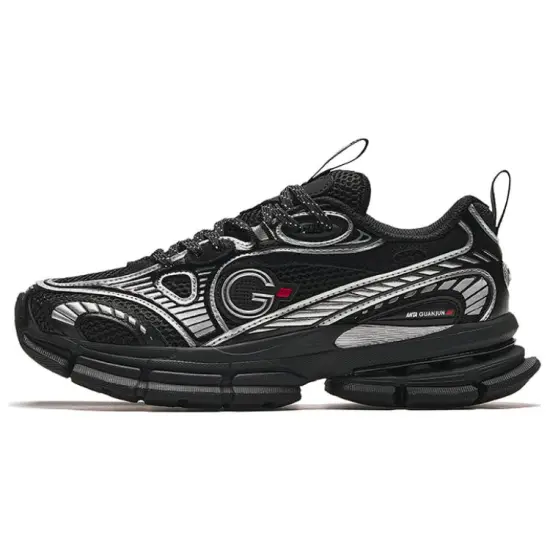 ANTA Champion All-Weather Series Running Shoes Women's Low-Top Black