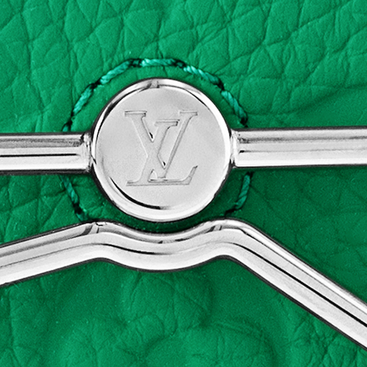 Мужская сумка Louis Vuitton Steamer (зеленая) — фото 5