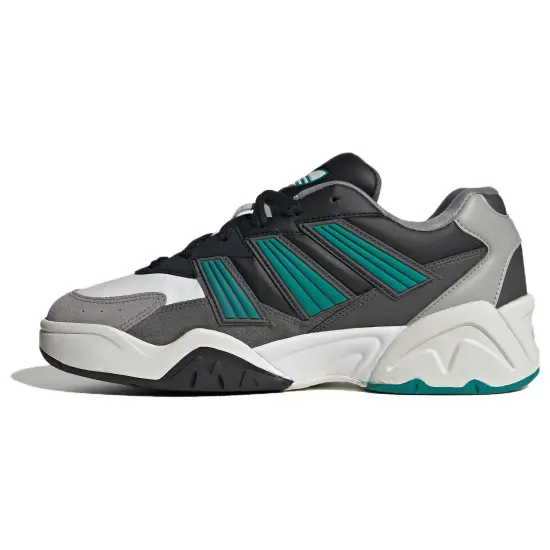 Adidas Originals Court Magnetic Skateboard Shoes Unisex Mid-Top Black White Gray