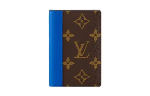 LOUIS VUITTON Pocket Organizer Colormania Blue
