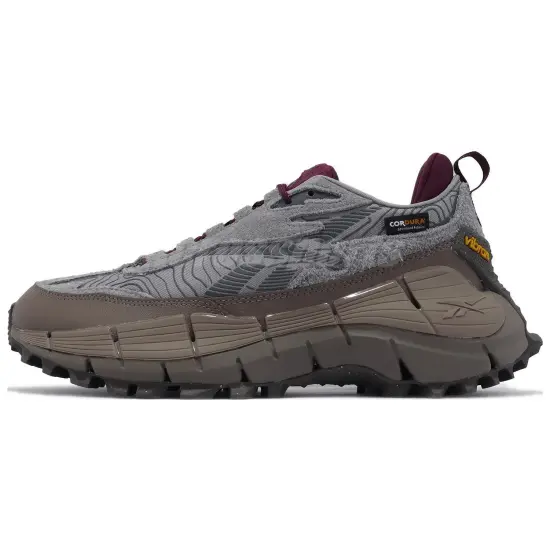 Reebok Zig Kinetica 2.5 Edge 'Grey Burgundy'