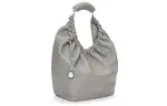 LOEWE Nappa Sheepskin Shoulder Bag, Crossbody Bag, Handbag Medium Women's Pearl Gray