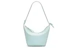 LOEWE Hammock Hobo Cow Leather Hobo Bag, Portable Crossbody Bag, Shoulder Bag Women's Iceberg Blue
