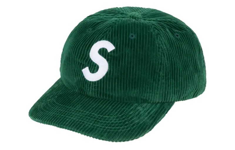 Supreme Corduroy S Logo 6 Panel