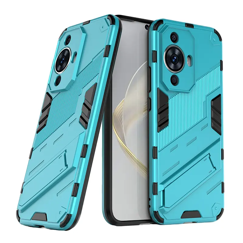 Baoguang TPU material, real machine mold opening, all-inclusive anti-fall cover, high-looking punk mecha style, anti-fingerprint, cool mobile phone case, suitable for Huawei nova12Pro/NOVA11Pro/9 trend