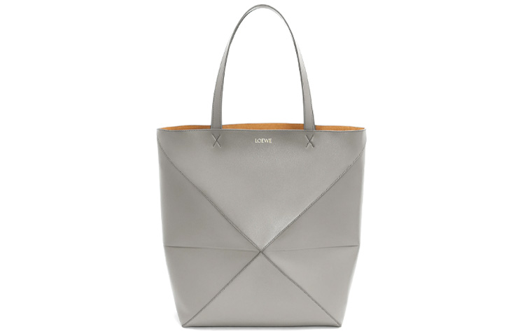 Женская сумка LOEWE LOEWE 24 Puzzle Fold (серая)