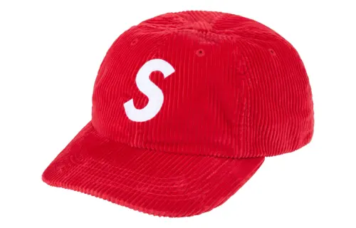 Supreme Corduroy S Logo 6 Panel FW24