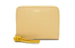 LOEWE Nappa Cow Leather Wallet Regular Women's Deep Butter & Sunflower Yellow