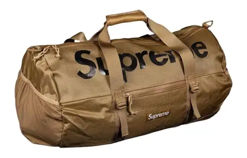 Supreme Nylon Luggage Bag, Handbag, Travel Bag Unisex Tan