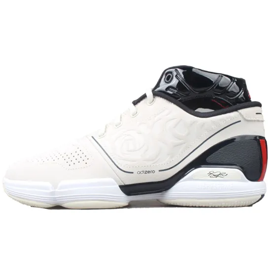 Adidas AdiZero Rose 1 Basketball Shoes Men Mid-top Black/White