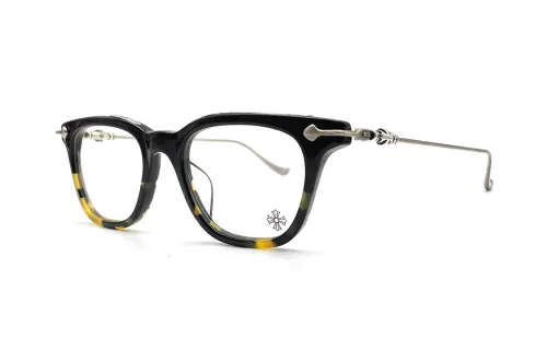 Chrome Hearts Butterfly Eyeglass Frames Unisex Tortoiseshell