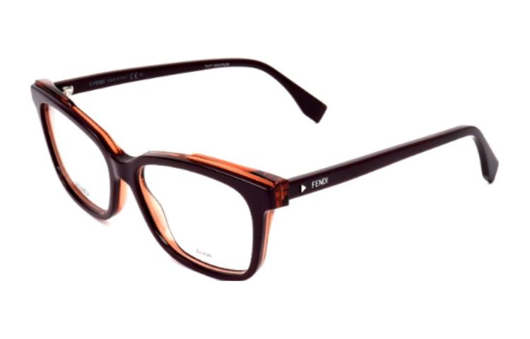 Женская оправа для очков Fendi Optical Frames (красная)