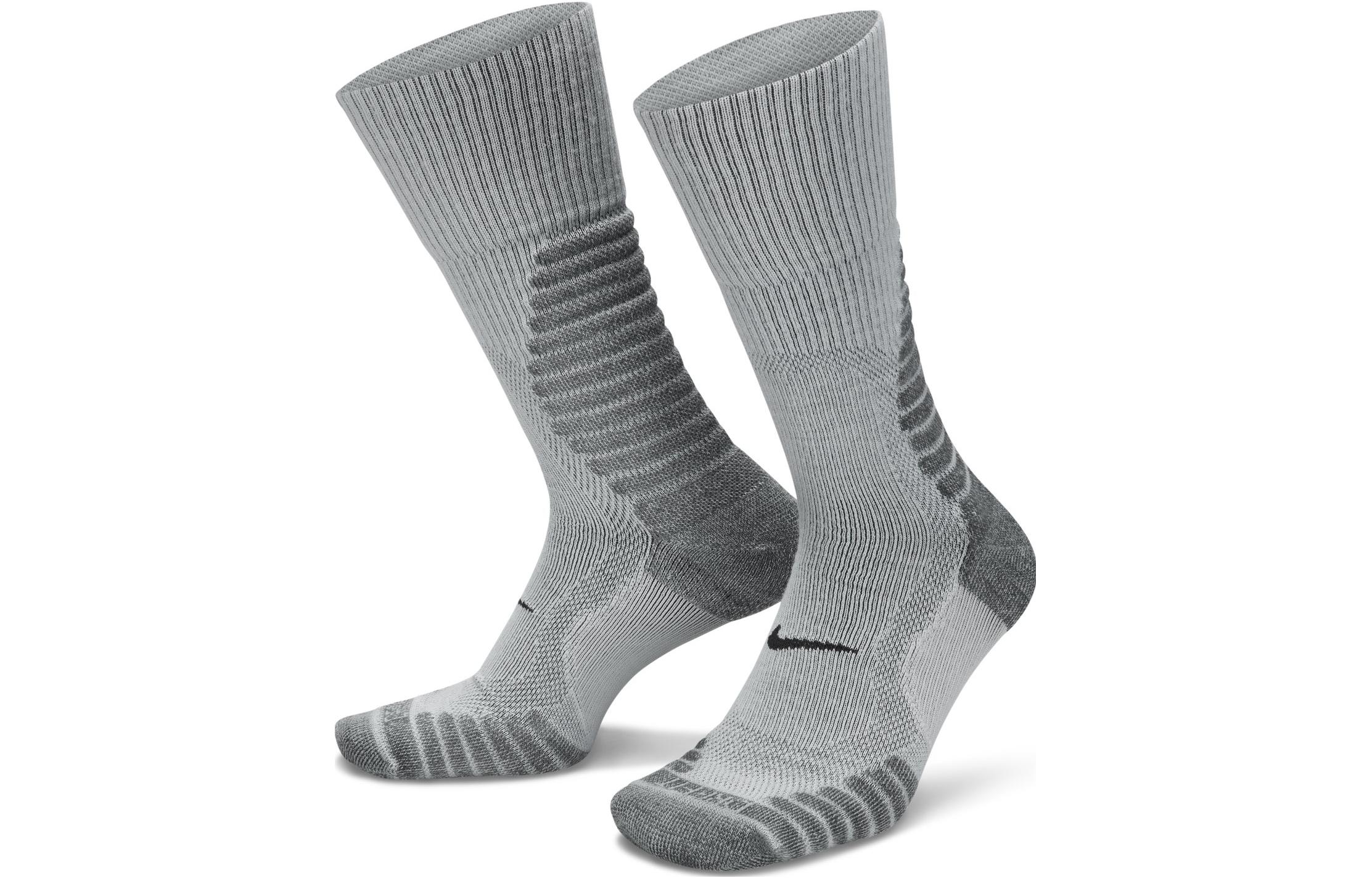 Nike Crew Socks Unisex 1 Pack Light Smoke Gray