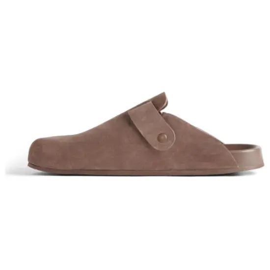 Balenciaga Sunday Mules 'Tan Matte Calfskin'
