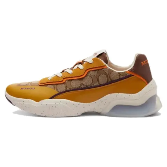 COACH CitySole Low Top Casual Shoes Men's Brown