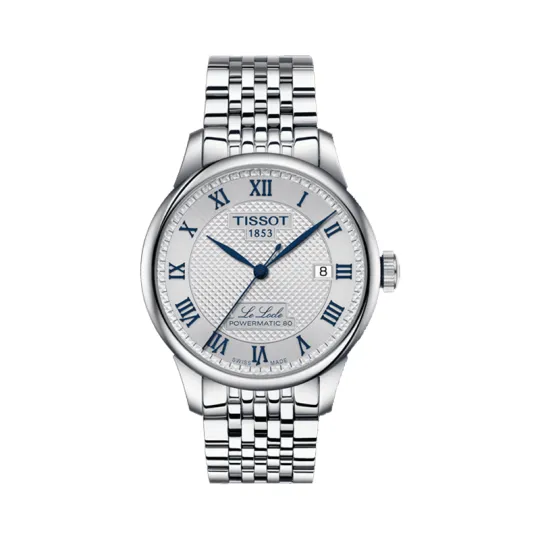 TISSOT Le Locle Collection Automatic Mechanical Movement 30m Waterproof Men's Watches Watch 39.3mm Silver Dial