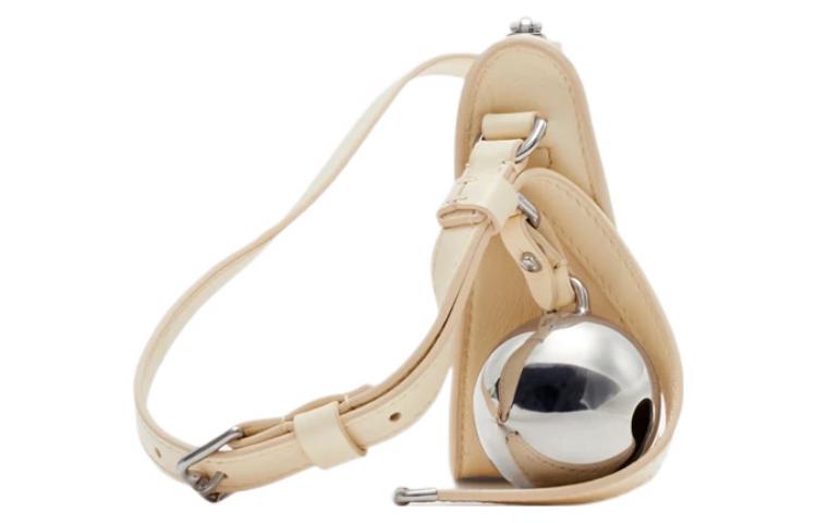Женская сумка Burberry 80758521 (кремовая) — фото 3