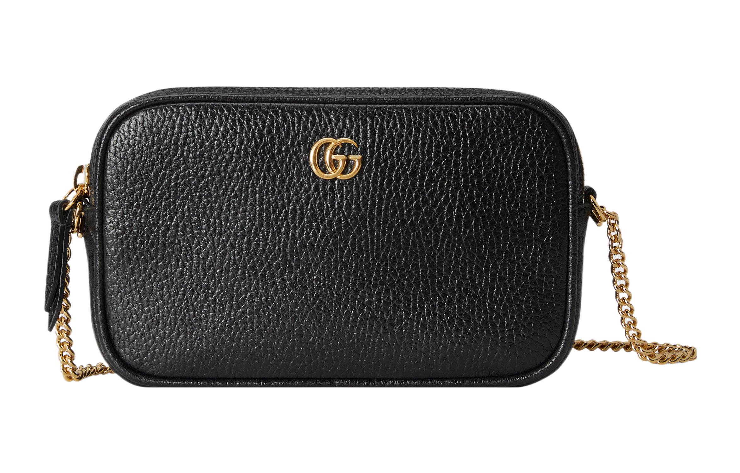Женская сумка Gucci GG Marmont (черная)