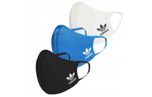 Adidas Logo-print Face Masks Set