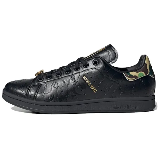 Adidas Stan Smith Bape 30th Anniversary Black