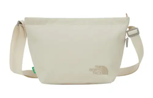 THE NORTH FACE 4L Shoulder Bag, Crossbody Bag, Outdoor Bag Polyester Cream Unisex