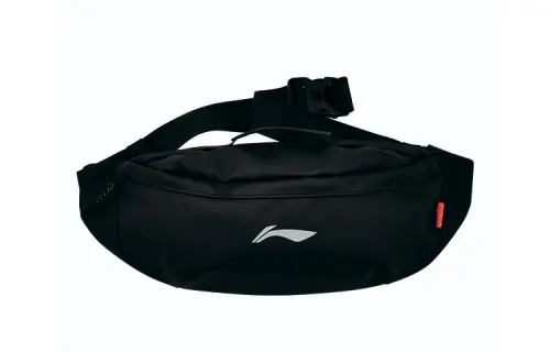 Li Ning Polyester Fanny Pack Regular Unisex Starburst Black