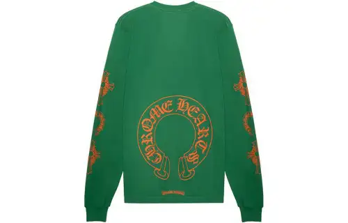 Chrome Hearts logo-embroidered long-sleeve T-shirt