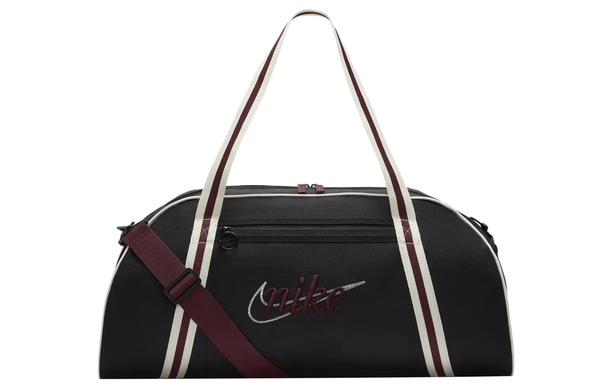 Nike Polyester Training Bag, Shoulder Bag, Crossbody Bag, Handbag, Gym Bag Medium Unisex Black