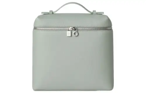 Loro Piana ExtraPocket Cow Leather Handbag Regular Women's Eucalyptus