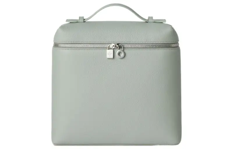 Loro Piana ExtraPocket Cow Leather Handbag Regular Women's Eucalyptus