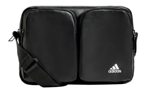 Adidas Recycled Material Storage Bag, Crossbody Bag, Shoulder Bag Regular Men's Black