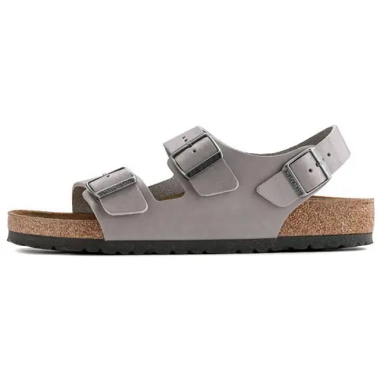 Birkenstock Beach Sandals Men Stone Gray