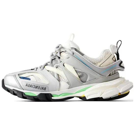 Balenciaga Women's Track Sneaker 'Grey Blue Green'